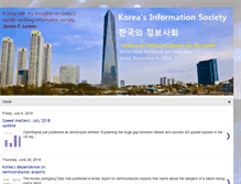 Tablet Screenshot of koreainformationsociety.com